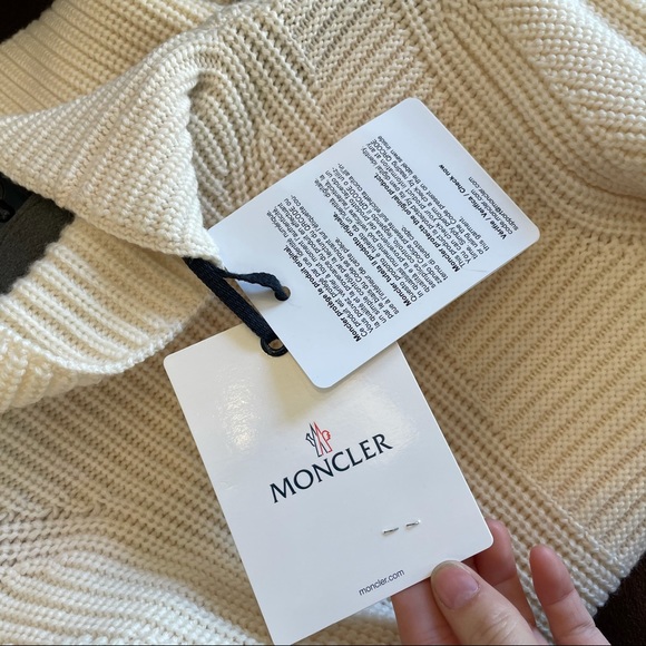 Moncler Mock Cable Knit Sweater - Picture 2 of 15